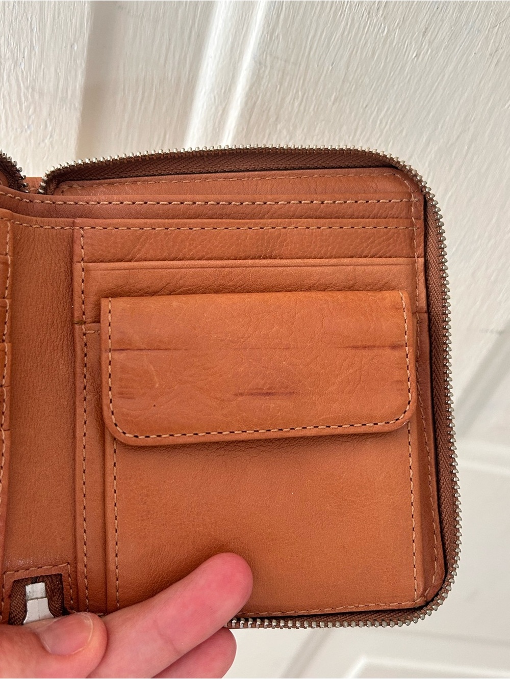 Coach Yellow Jacquard Shoulder Bag with Tan Leather Trim & wallet - Picture 7 of 14
